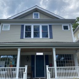 Beautiful painting job (wooden trim) by Rufino Painting.