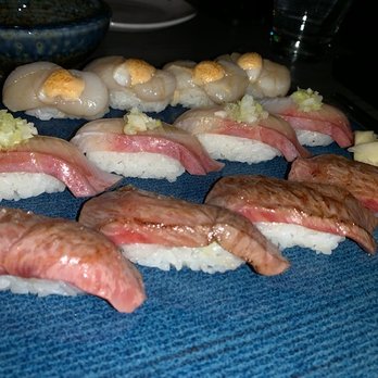 Miku - Scallop, yellowtail, waygu beef - Japanese Near Me - Vancouver, British Columbia