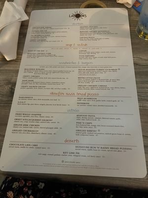 Menu photo 1 Latitudes Restaurant Hollywood Hollywood, FL