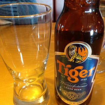 Present Restaurant - Tiger beer from Singapore. - Vietnamese Near Me - Falls Church, Virginia Present Restaurant - Tiger beer from Singapore. - Vietnamese Near Me - Falls Church, Virginia