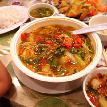 Vinh Chau - The hot & sour soup with shrimp - Vietnamese Near Me - Springfield, Massachusetts Vinh Chau - The hot & sour soup with shrimp - Vietnamese Near Me - Springfield, Massachusetts