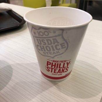Charleys Cheesesteaks - Empty cup of fries - American Near Me - Orlando, Florida