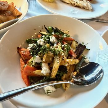 Nesos - Lachanika roasted vegetables - Greek Near Me - Newport Beach, California