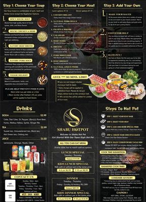 Menu photo 2 Shabu Hotpot Springfield, MO