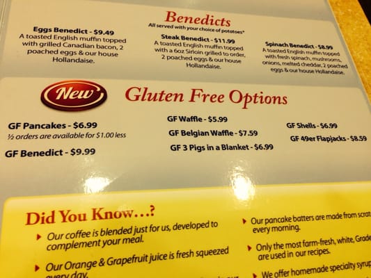Menu photo 8 The Original Pancake House Plantation, FL