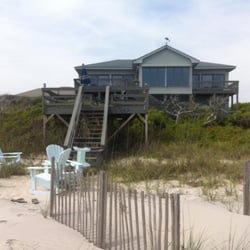 Beach house exterior and trim