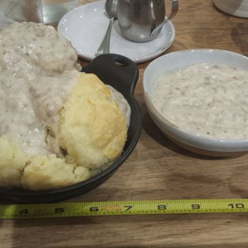 Magnolia Table - Biscuits and gravy, generous portion. - Breakfast & Brunch Near Me - Waco, Texas Magnolia Table - Biscuits and gravy, generous portion. - Breakfast & Brunch Near Me - Waco, Texas