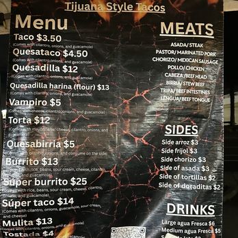 La Humadera - Menu - Tacos Near Me - Fremont, California La Humadera - Menu - Tacos Near Me - Fremont, California