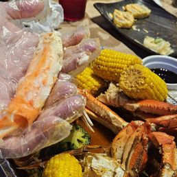 This is one of the seafood buckets they have, I can still taste it when I look at this picture
