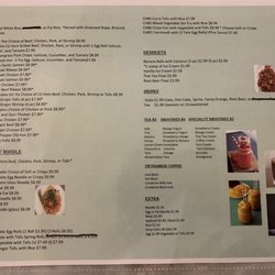 Pho’Tastic & Deli - Menu