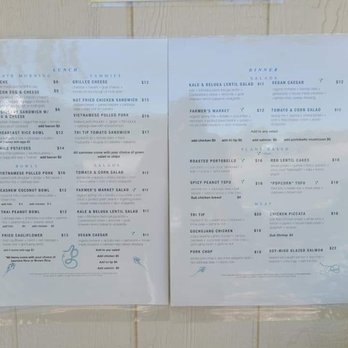 Coachwhip Cafe - More detailed menu, like I said, not your typical fair - Food Trucks Near Me - Coleville, California