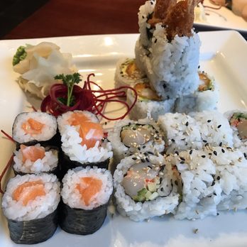 Sushico Japanese Restaurant - All delicious - salmon cut roll, Panko shrimp roll, scallop roll with crab and cucumber (forgot the name) - Japanese Near Me - Langley, British Columbia Sushico Japanese Restaurant - All delicious - salmon cut roll, Panko shrimp roll, scallop roll with crab and cucumber (forgot the name) - Japanese Near Me - Langley, British Columbia
