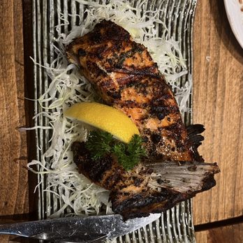 Kiraku - grilled salmon collar - Tapas/Small Plates Near Me - Berkeley, California Kiraku - grilled salmon collar - Tapas/Small Plates Near Me - Berkeley, California