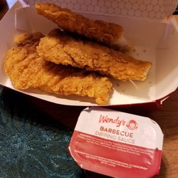 MOM ordered the 4 chicken tenders combo with fries (ate 1 in my SUV) + a medium Fanta Strawberry soda pop which we shared ;)