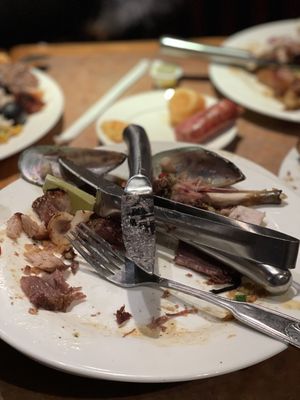 Photo of Charbroil Grill Brazilian Steakhouse - Woodbridge, VA, US. a plate of food