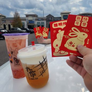 Tiny Batch Boba Co. - Red envelopes to celebrate lunar new year at Onezo - Bubble Tea Near Me - Tampa, Florida Tiny Batch Boba Co. - Red envelopes to celebrate lunar new year at Onezo - Bubble Tea Near Me - Tampa, Florida
