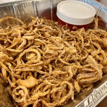 Lucille's Smokehouse Bar-B-Que - 05.15.20 Lucille's Onion Straws w/ BBQ Ranch dipping sauce - Barbeque Near Me - Rocklin, California Lucille's Smokehouse Bar-B-Que - 05.15.20 Lucille's Onion Straws w/ BBQ Ranch dipping sauce - Barbeque Near Me - Rocklin, California