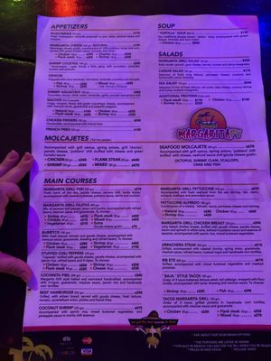Menu photo 1 Margarita Grill Puerto Vallarta, JAL
