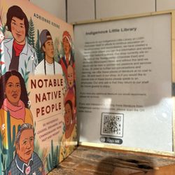 Lush Handmade Cosmetics - Indigenous corner for education and reading