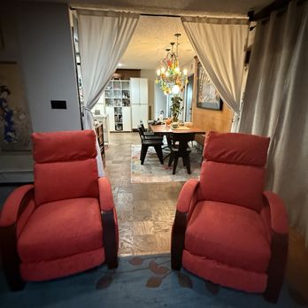 Millanes Upholstery - Redid our two recliners. Just love their work and matched the fabric perfectly! - Furniture Reupholstery Near Me - El Monte, California