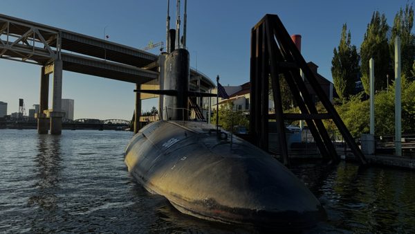 USS Blueback Submarine by null