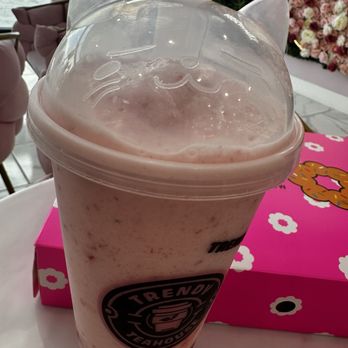 Mochinut Murphy - Strawberry Yogurt - Donuts Near Me - Murphy, Texas