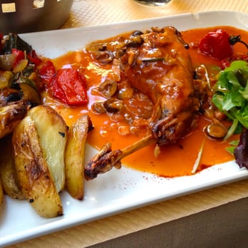 La Tapenade - Lapin aux Olives et Tomates Séchées (Rabbit with Olives and Dry Tomatoes) - French Near Me - Nice, 06