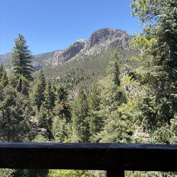 Mt Charleston Lodge Cabins - This was our view from Cabin 12. - Hotels Near Me - Las Vegas, Nevada Mt Charleston Lodge Cabins - This was our view from Cabin 12. - Hotels Near Me - Las Vegas, Nevada