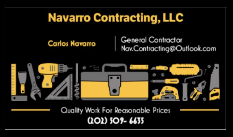Slide of Navarro Contracting