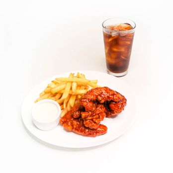 Wings & Things - a plate of food and a drink - Food Delivery Services Near Me - Minneapolis, Minnesota Wings & Things - a plate of food and a drink - Food Delivery Services Near Me - Minneapolis, Minnesota