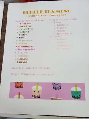 Menu photo 5 Bubble Tea Cafe Murfreesboro, TN