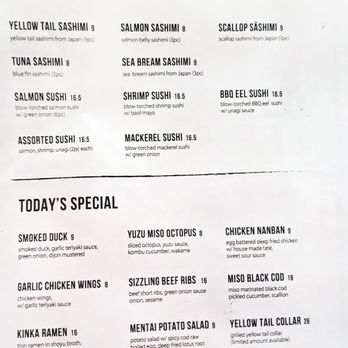 KINKA IZAKAYA ORIGINAL - Daily specials. I added the date for reference. I'll bet those last two are great. - Japanese Near Me - Toronto, Ontario KINKA IZAKAYA ORIGINAL - Daily specials. I added the date for reference. I'll bet those last two are great. - Japanese Near Me - Toronto, Ontario
