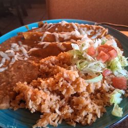 El Zarape - Chicken enchiladas