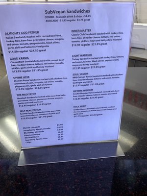 Menu photo 5 SubVegan Santa Ana, CA Menu photo 5 SubVegan Santa Ana, CA