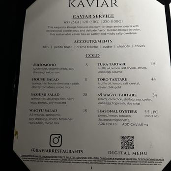 Kaviar Restaurants - Pasadena - Sushi Bars Near Me - Pasadena, California