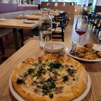 Corzetti - Salsiccia thin crust pizza - Wine Bars Near Me - San Francisco, California