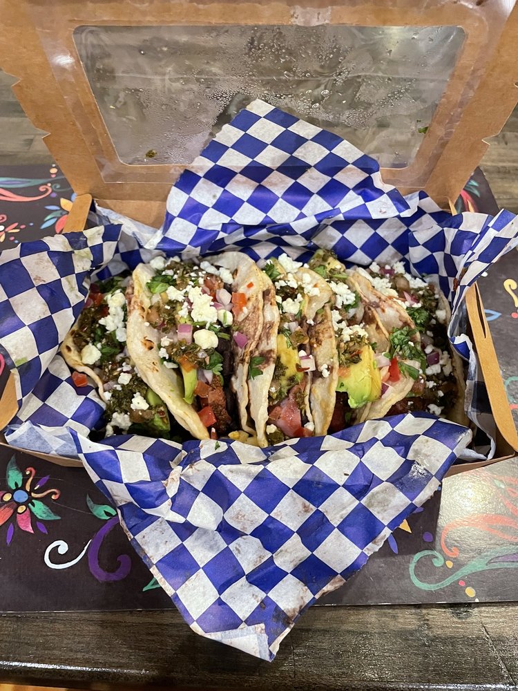 Food from Skywalker Tacos