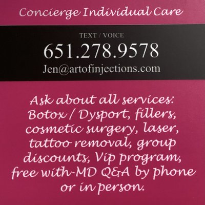 Jen’s Art of Injections