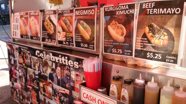 Menu photo 4 Japadog Vancouver, BC