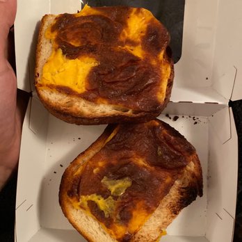 Panera Bread - Are you cooking the cheese or what? How does it get burnt like that? I'm so confused. This is supposed to be a grilled cheese - Sandwiches Near Me - Millbrae, California Panera Bread - Are you cooking the cheese or what? How does it get burnt like that? I'm so confused. This is supposed to be a grilled cheese - Sandwiches Near Me - Millbrae, California