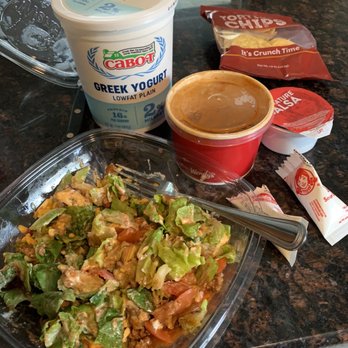 Wendy's - a bowl of salad and a cup of coffee - Burgers Near Me - Tampa, Florida Wendy's - a bowl of salad and a cup of coffee - Burgers Near Me - Tampa, Florida
