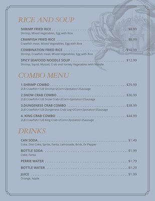 Menu photo 5 Crab Ave Houston, TX