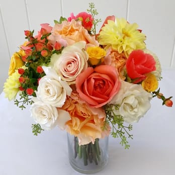 Vase To Vase - Bridal bouquet of garden roses and dahlia ... - Flowers & Gifts Near Me - Lakewood, Ohio Vase To Vase - Bridal bouquet of garden roses and dahlia ... - Flowers & Gifts Near Me - Lakewood, Ohio