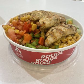 Poulet Rouge - Rouge Bowl, great portions and delicious! - Chicken Shop Near Me - Markham, Ontario
