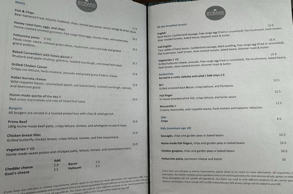 Menu photo 1 Byward Kitchen & Bar London, XGL Menu photo 1 Byward Kitchen & Bar London, XGL