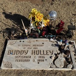 City Of Lubbock Cemetery - Buddy Holley gravesite