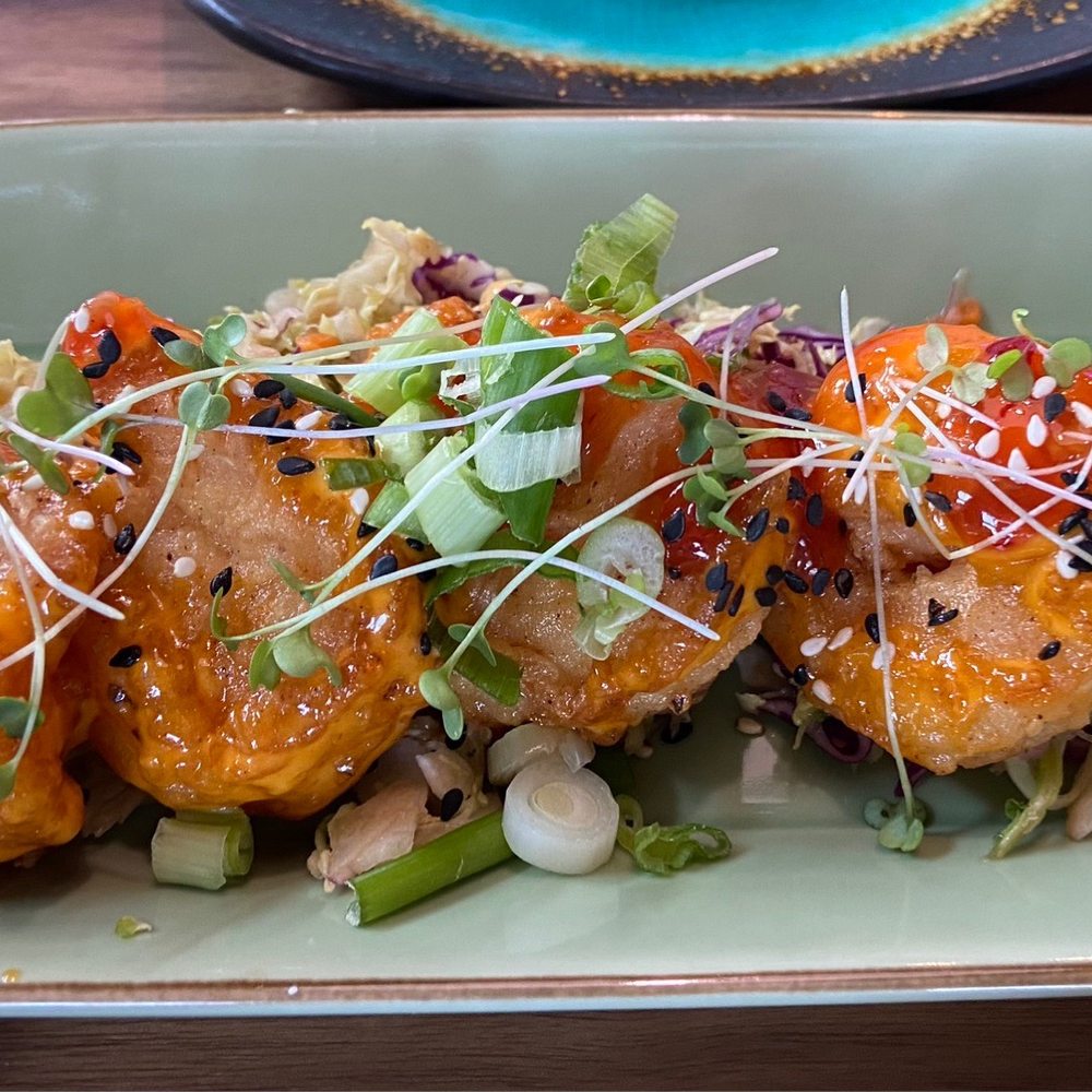 Cowa Sake - Bang bang shrimp - Burgers Near Me - Hickory, North Carolina Cowa Sake - Bang bang shrimp - Burgers Near Me - Hickory, North Carolina