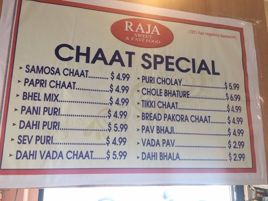 Menu photo 8 Raja Sweets & Fast Food Jackson Heights, NY Menu photo 8 Raja Sweets & Fast Food Jackson Heights, NY