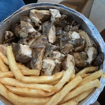 UJerk Caribbean Eatery - Boneless jerk chicken w reggae ginger sauce - Caribbean Near Me - Cleveland, Ohio UJerk Caribbean Eatery - Boneless jerk chicken w reggae ginger sauce - Caribbean Near Me - Cleveland, Ohio