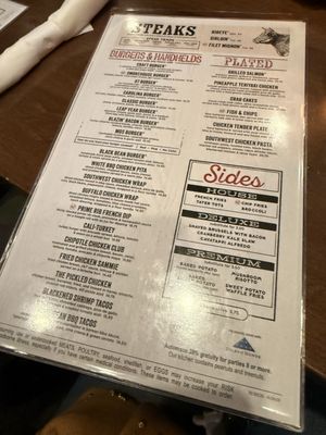 Menu photo 2 CharBar No 7 Matthews, NC